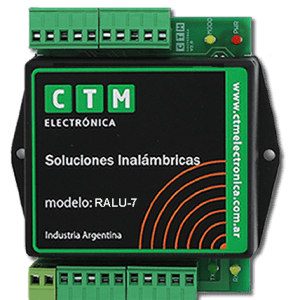 PANEL DE ALARMA INALÁMBRICO – 7 ZONAS / 24HS